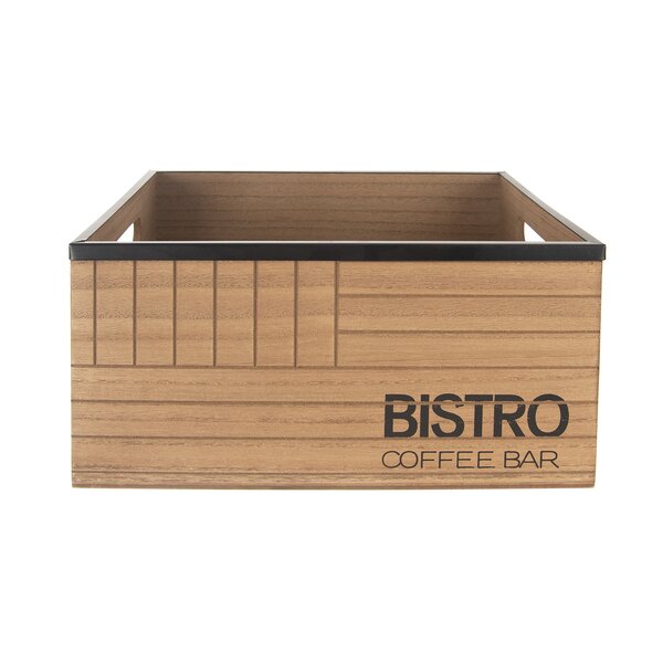 Dekorativní bedýnka Bistro 29,5x22x13,5 cm