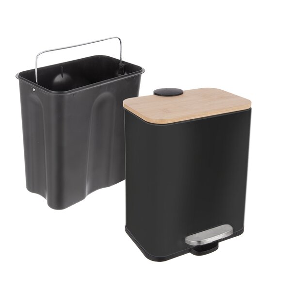 Odpadkový koš BLACK 5 l