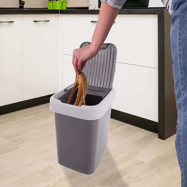 Odpadkový koš GREY 12 l