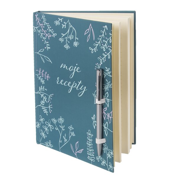 Kniha na recepty s tužkou LOUKA 
