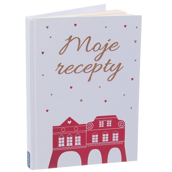 Kniha na recepty DOMKY 