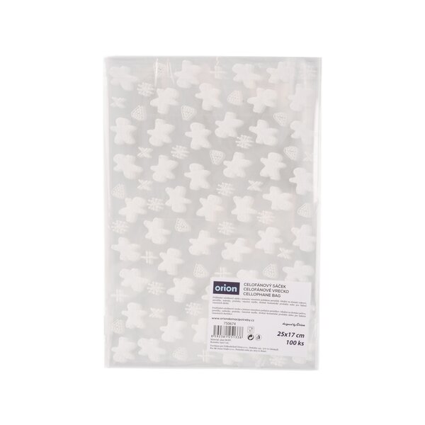 Dárkový sáček PERNÍČEK 25x17 cm 100 ks