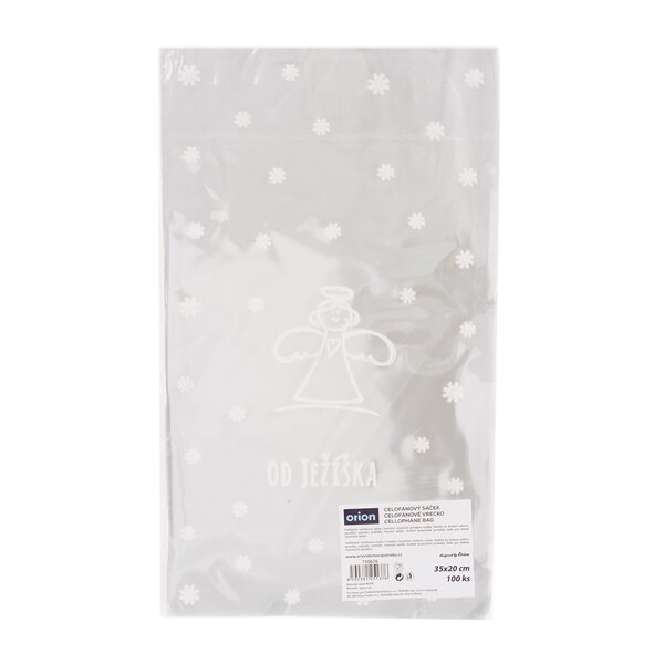 Dárkový sáček ANDĚL 35x20 cm 100 ks