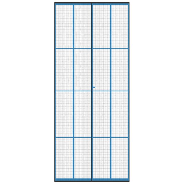 Síť proti hmyzu dveře 100x212 cm černá