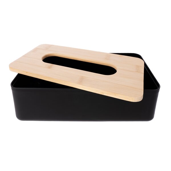 Box na papírové kapesníky BLACK