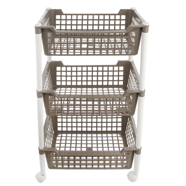 Regál s kolečky 3 patra