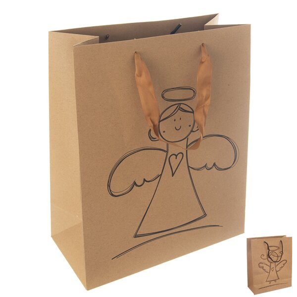 Dárková taška ANDĚL 26x12x32 cm