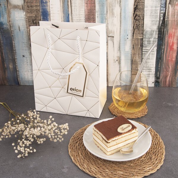 Dárková taška mřížka 18x10x23 cm