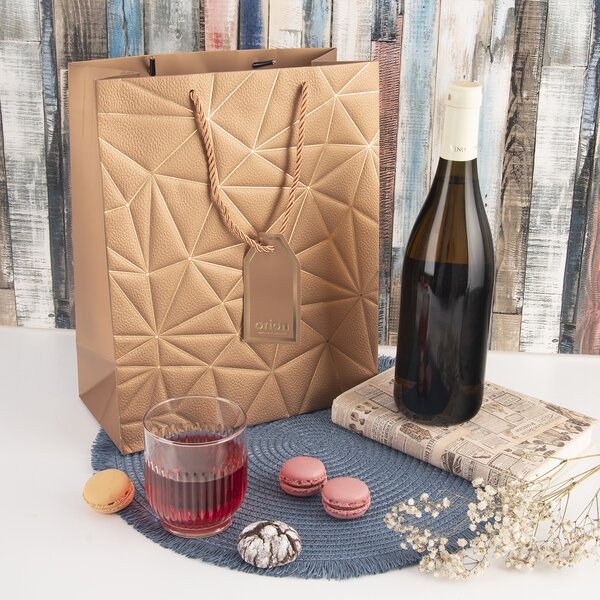 Dárková taška mřížka 26x12x32 cm