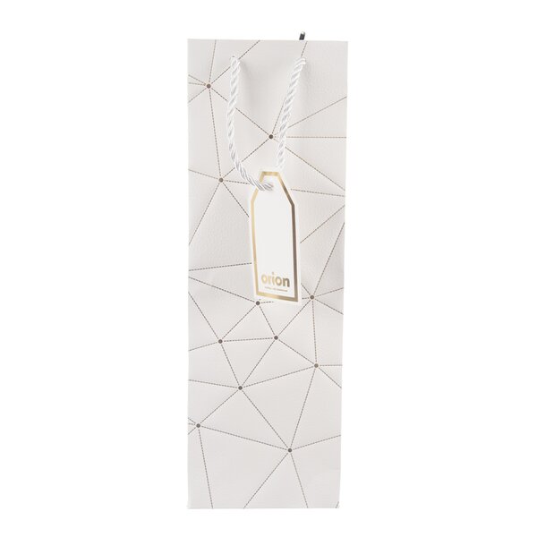 Dárková taška mřížka 12x9x36 cm