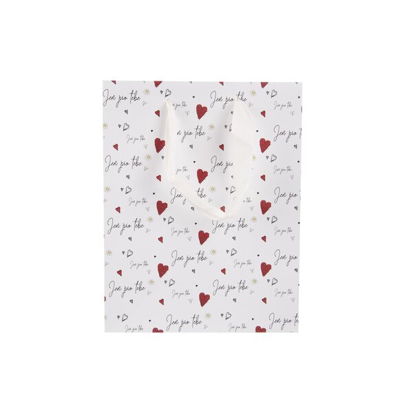 Dárková taška Jen pro tebe 18x10x23 cm