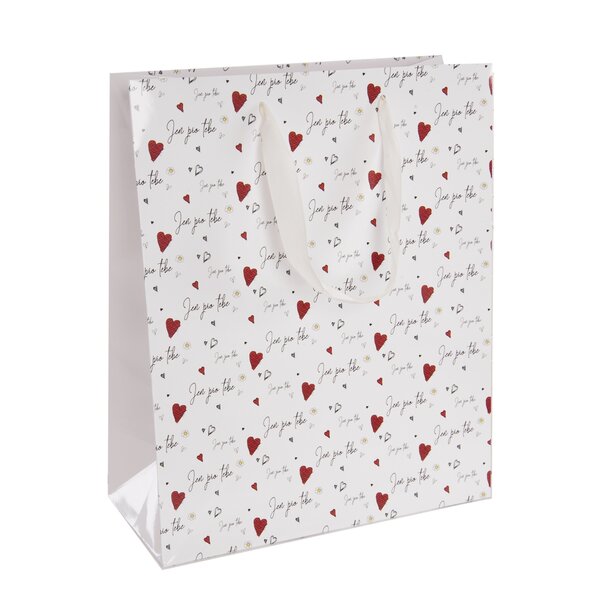Dárková taška Jen pro tebe 26x12x32 cm