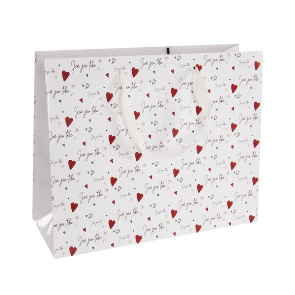 Dárková taška Jen pro tebe 32x12x26 cm
