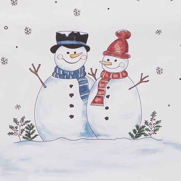 Dárková taška SNĚHULÁK 32,5x10x45,5 cm