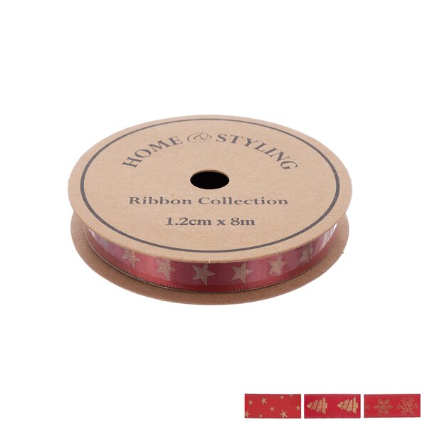 Vánoční stuha 8 m