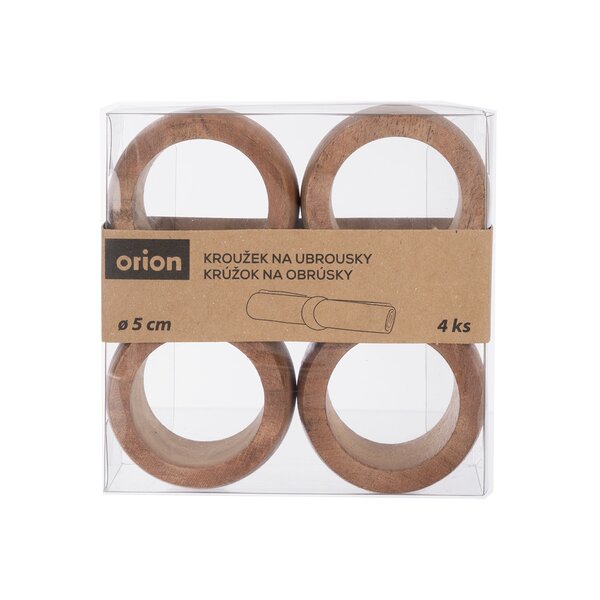 Kroužek na ubrousky 4 ks 