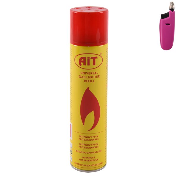 Náplň do plynových zapalovačů