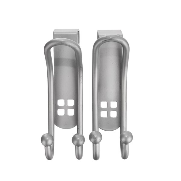 Dvojitý háček na dveře 2 ks