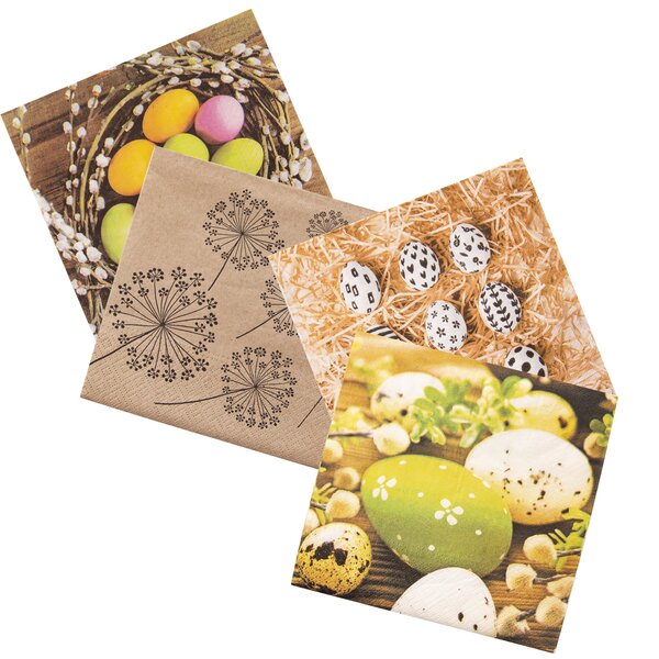 Servírovací ubrousky malá vajíčka