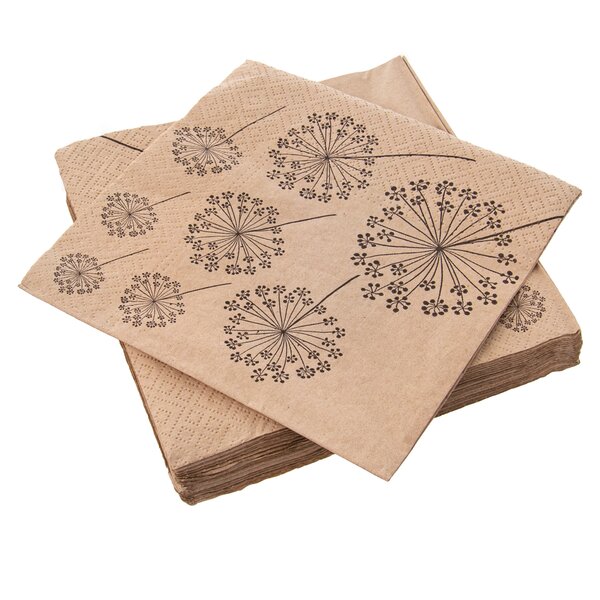 Servírovací ubrousky Pampelišky