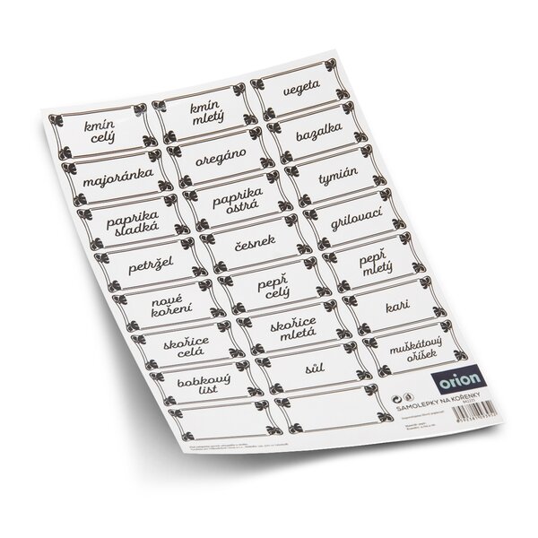 Samolepky na kořenky 