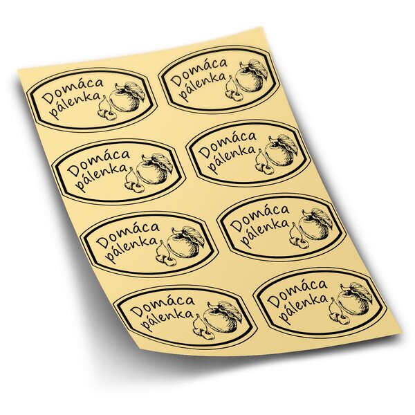 Samolepky na láhve Domáca pálenka