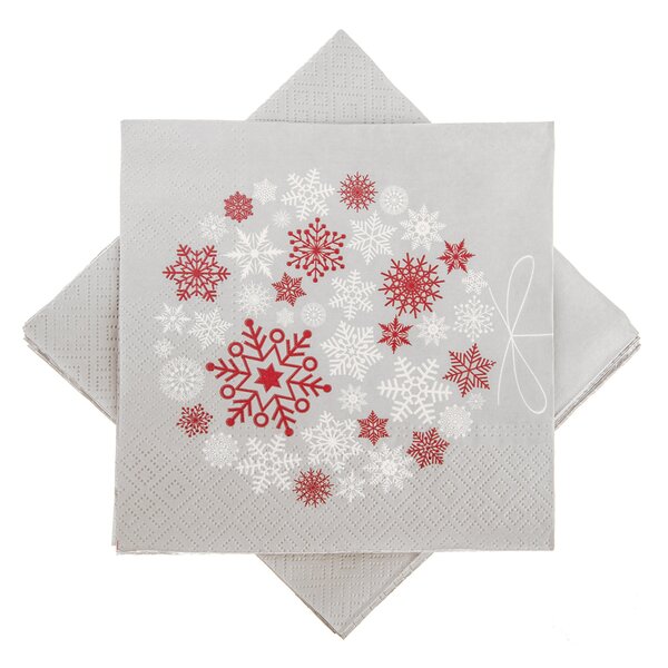 Servírovací ubrousky baňka VLOČKA