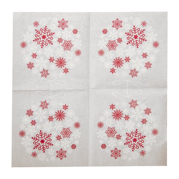 Servírovací ubrousky baňka VLOČKA