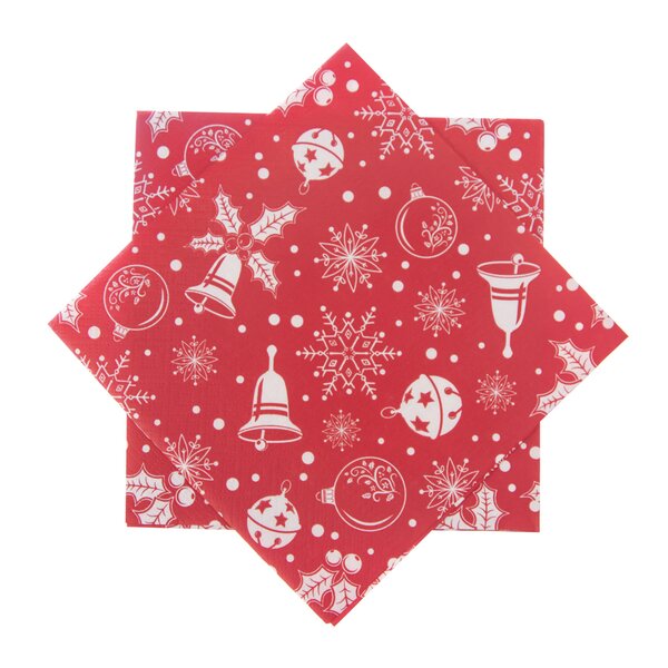 Servírovací ubrousky vánoční čas