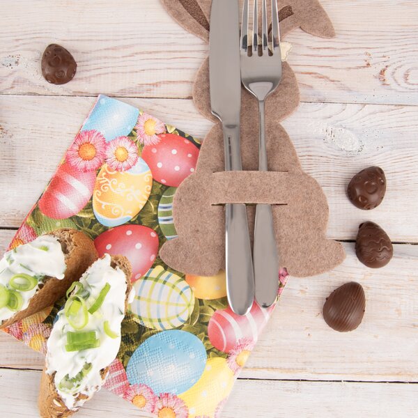 Servírovací ubrousky velikonoční vajíčka