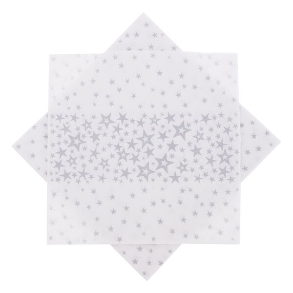 Servírovací ubrousky hvězdy