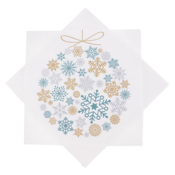 Servírovací ubrousky baňka