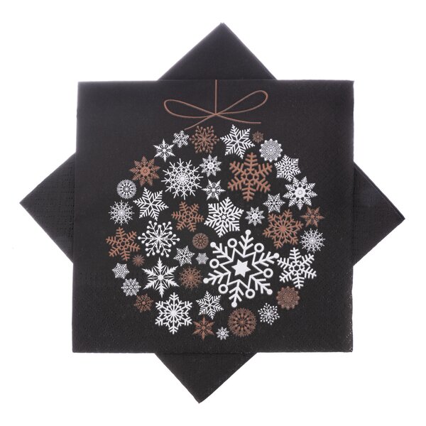 Servírovací ubrousky baňka