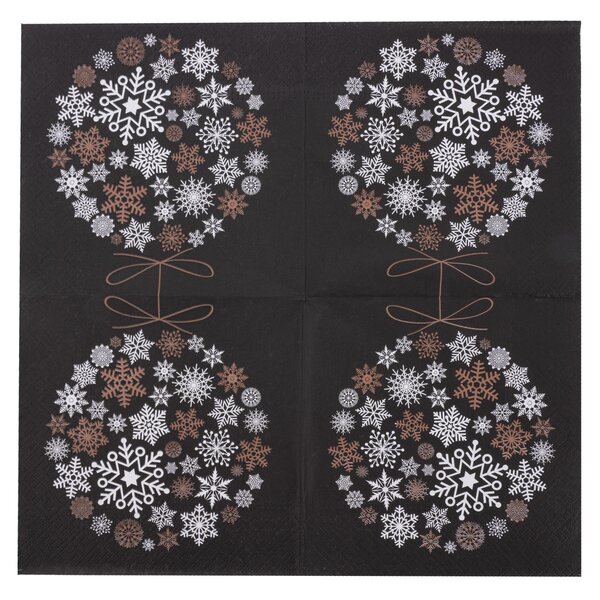 Servírovací ubrousky baňka