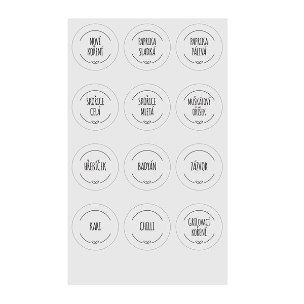 Samolepky na kořenky WHITELINE