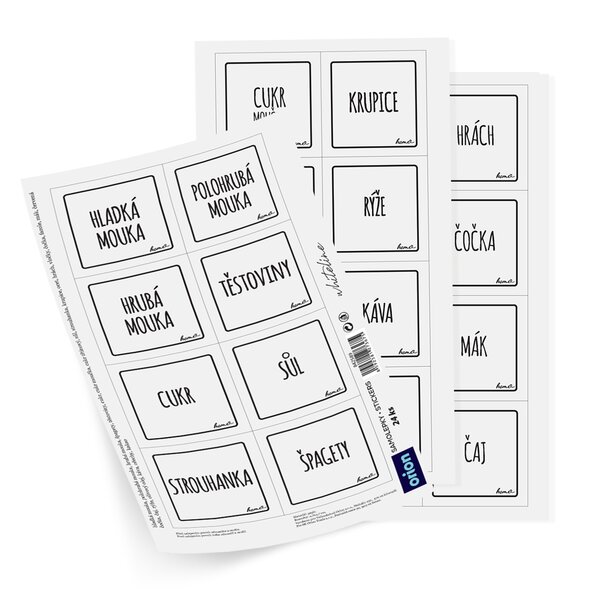 Samolepky na dózy WHITELINE