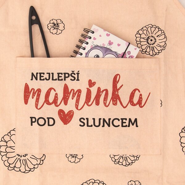 Kuchyňská zástěra NEJLEPŠÍ MAMINKA