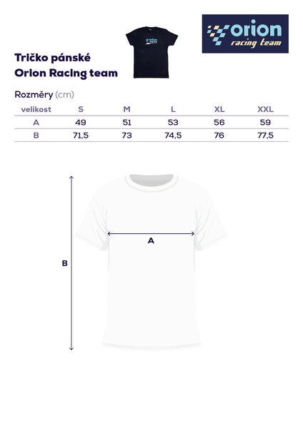 Tričko pánské Orion RACING vel. L