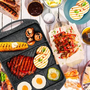 Grilovací deska GRANDE 42x27x5,5 cm