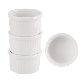 Zapékací miska pr. 6 cm 4 ks