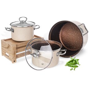 Hrnec GRANDE COPPER s poklicí 3,6 l