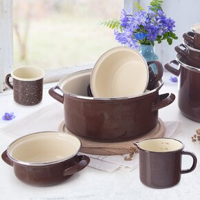 Kastrol BROWN Lem 4 l