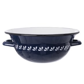 Zadělávací mísa MODROBÍLÁ pr. 26 cm