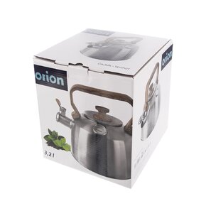 Čajník s píšťalou a teploměrem 3,2 l
