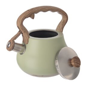 Čajník s píšťalou GREENISH 3 l