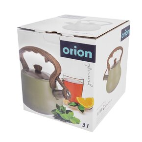 Čajník s píšťalou GREENISH 3 l