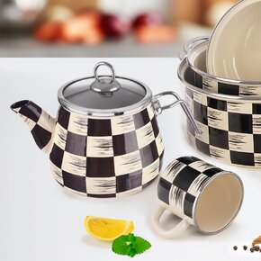 Čajník ŠACHOVNICE Lem 2 l