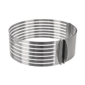 Prokrajovací forma posuvná na dort pr. 24/30x cm