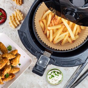 Forma na pečení do horkovzdušné fritézy pr. 16/19,5 cm 100 ks