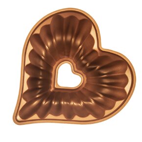 Forma na pečení Marissa bábovka srdce 28,5x26,5 cm